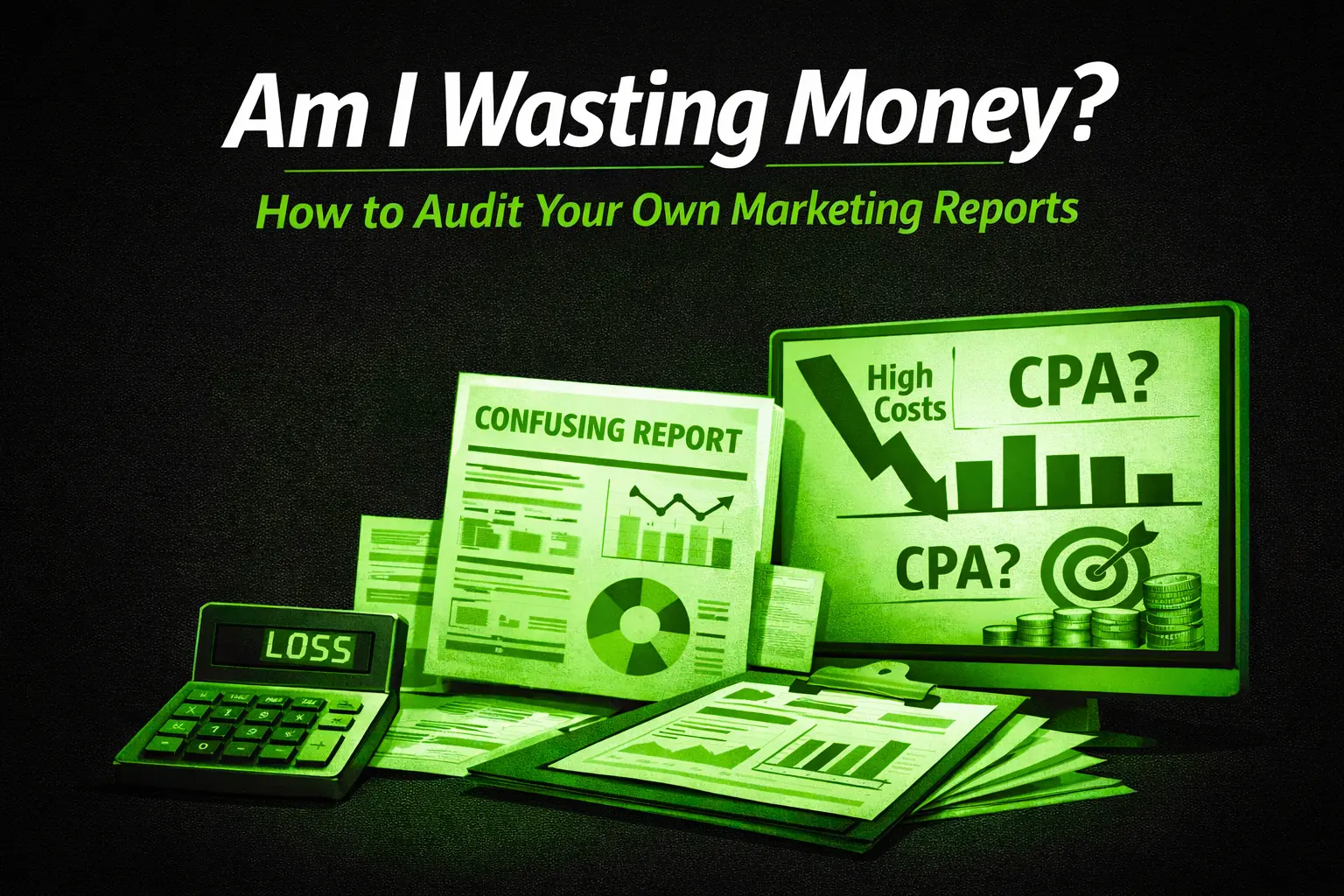 Am I Wasting Money How to Audit Your Own Marketing Reports
