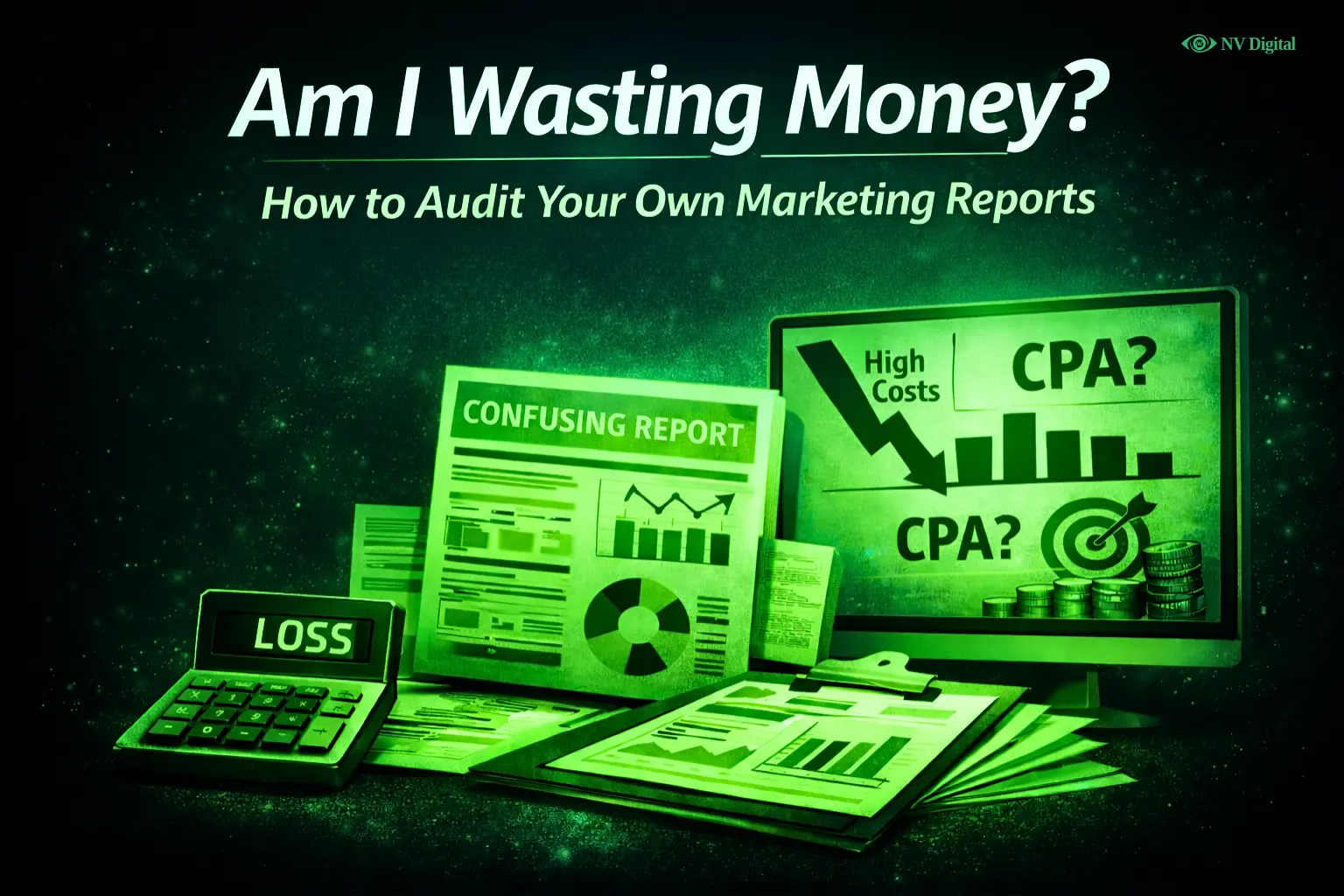 Am I Wasting Money How to Audit Your Own Marketing Reports