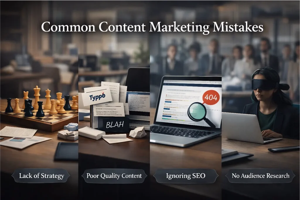 Common Content Marketing Mistakes