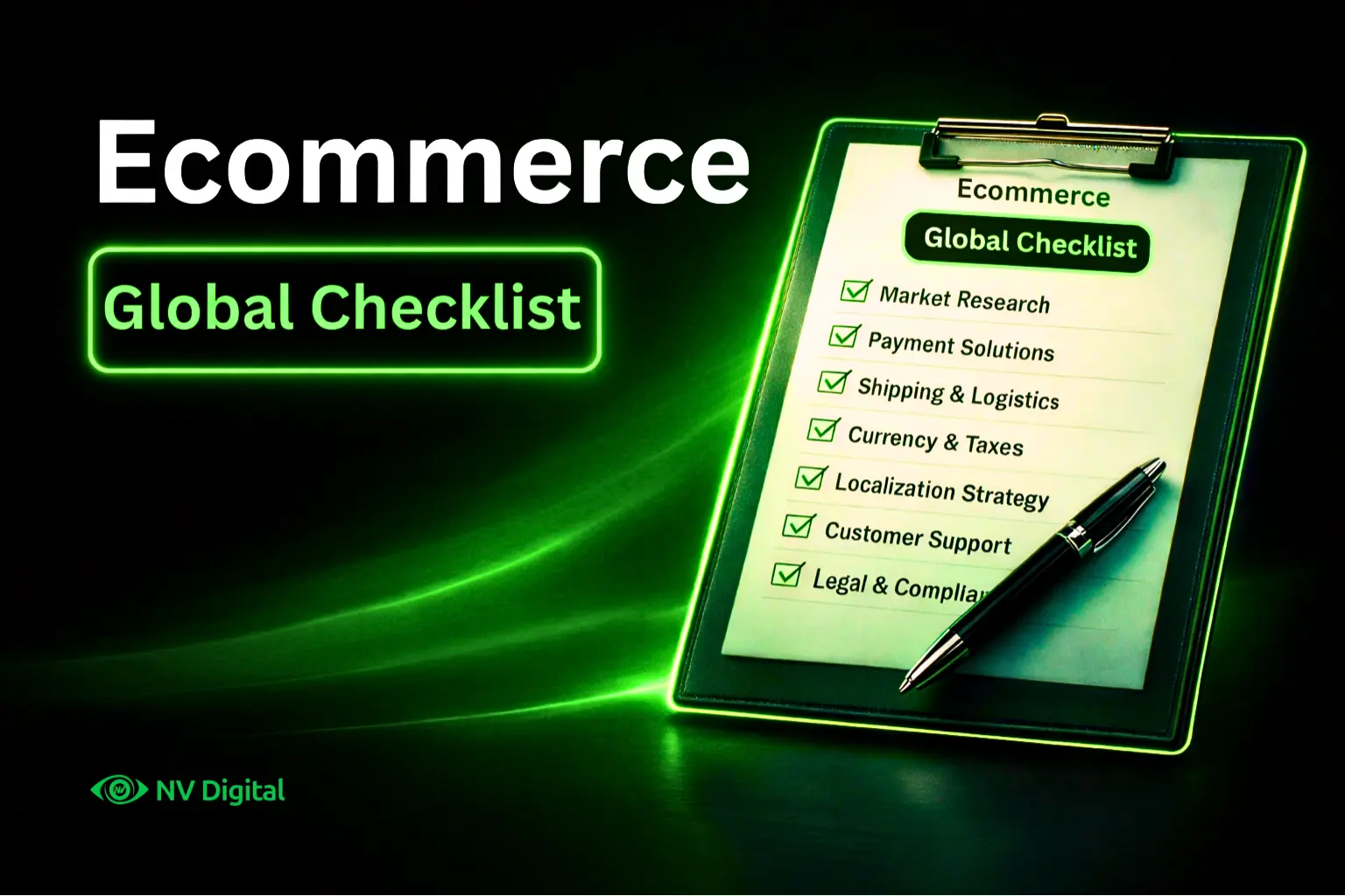 Ecommerce Global Checklist