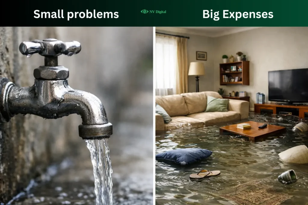 Neglected websites maintenance become expensive problems.